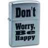 Зажигалка Zippo 200 Don't Worry 200 Dont_worry