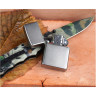 Zippo 205 — зажигалка с гравировкой логотипа 205 ZIPPO