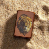 Зажигалка ZIPPO POLYGONAL LION 29878 29865